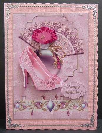 Perfume Fan an Shoes by Yvonne Middleton
