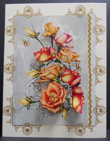 A Bouquet of Roses 2 by Yvonne Middleton