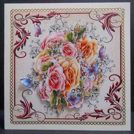 A Bouquet of Roses 3 by Yvonne Middleton