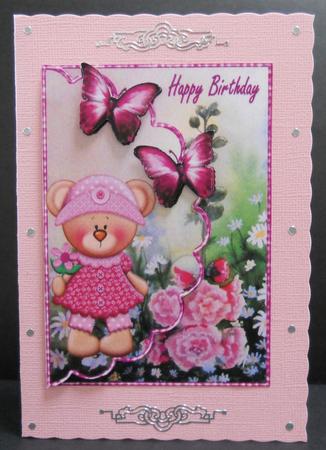 Envelop Frannie in the Garden by Yvonne Middleton