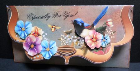 Elegant Gold Purse Voucher by Yvonne Middleton