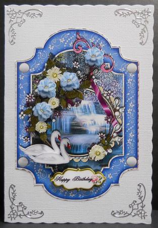 Female Birthday Card or Special Occasion by Yvonne Middleton