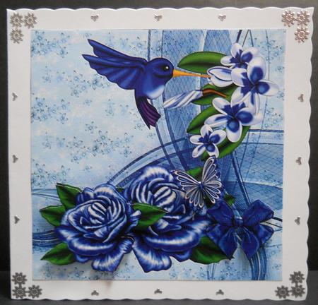 Toppers in Bleu by Yvonne Middleton