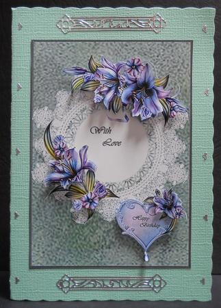 Winter Lilies and Lace Doilie Featured Gallery Photo