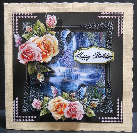 Female Birthday Card or Special Occasion by Yvonne Middleton