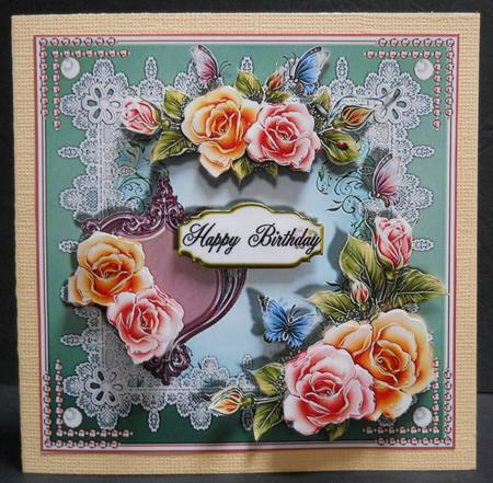 Female Birthday Card or Special Occasion by Yvonne Middleton