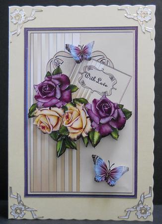 Classic Heritage Roses by Yvonne Middleton