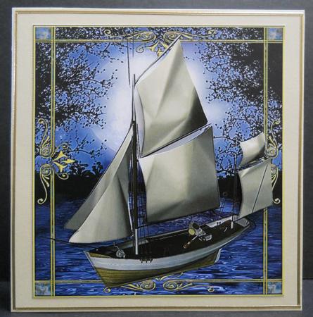 Moon Light Sail by Yvonne Middleton