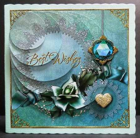 Aquarius Off-center Pyramid Layers Mini Kit 1 by Yvonne Middleton