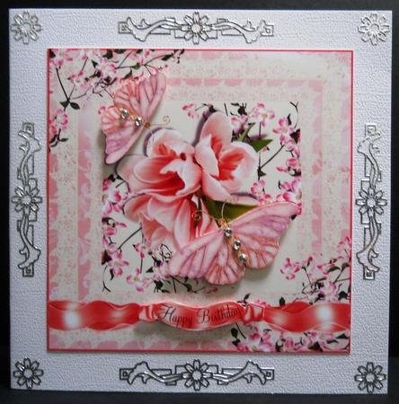 Stunning Peach Magnolia Topper by Yvonne Middleton