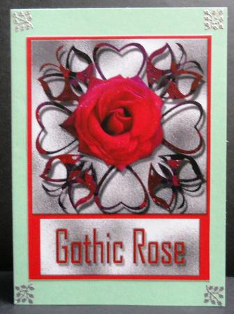 Gothic Rose 5 X7 by Yvonne Middleton