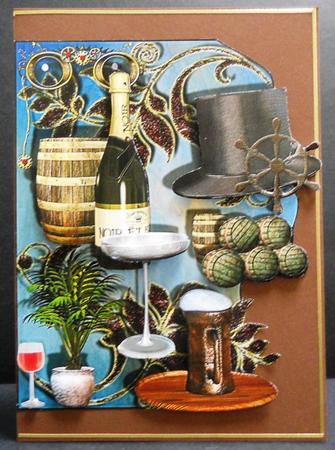 Male Birthday Card or Other Occasion by Yvonne Middleton