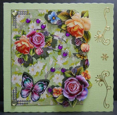 Female Birthday Card or Special Occasion by Yvonne Middleton