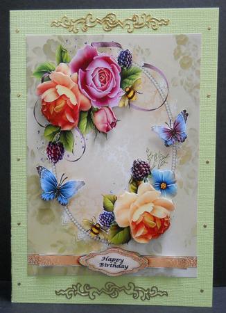 Beautiful English Roses by Yvonne Middleton