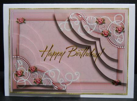 Birthday Blush Corner Stacker Mini Kit 1 by Yvonne Middleton
