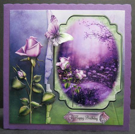 Beautiful Lilac Rose Enchanted by Yvonne Middleton