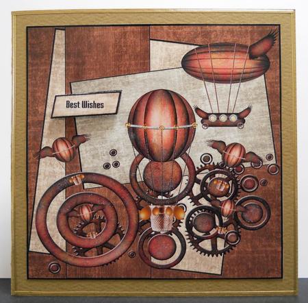 Male Steampunk Balloon by Yvonne Middleton