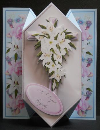 Diamond Fold Mini Kit - God's Garden (sympathy) by Yvonne Middleton