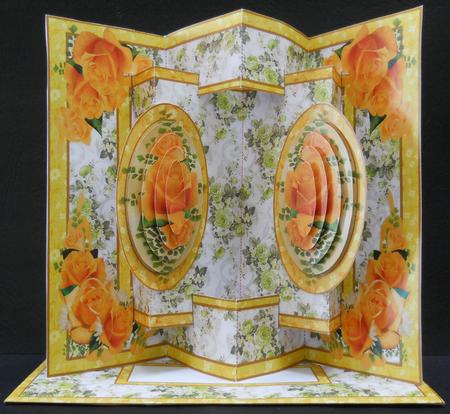 3D Double Concertina Pop-out  by Yvonne Middleton