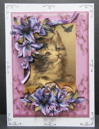 Female Birthday Card or Special Occasion by Yvonne Middleton