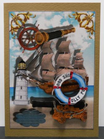 Male Birthday Card or Other Occasion by Yvonne Middleton