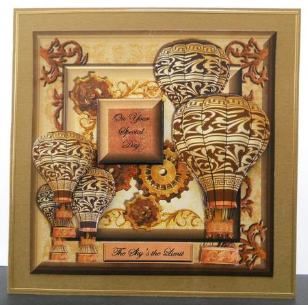 The Sky's the Limit - Vintage by Yvonne Middleton