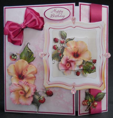 Gatefold Mini Kit - Summer Hibiscus & Berries by Yvonne Middleton