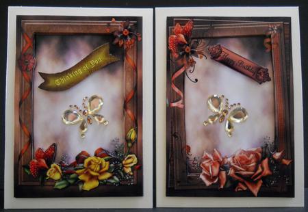 Vintage Romantic Frames by Yvonne Middleton