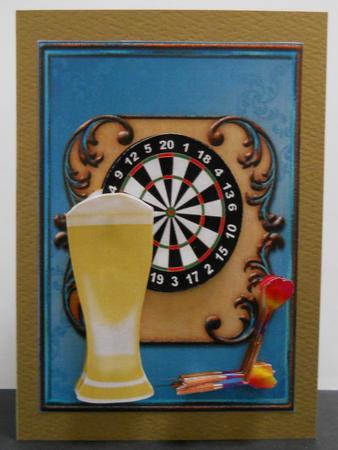 A Game of Darts and a Pint by Yvonne Middleton