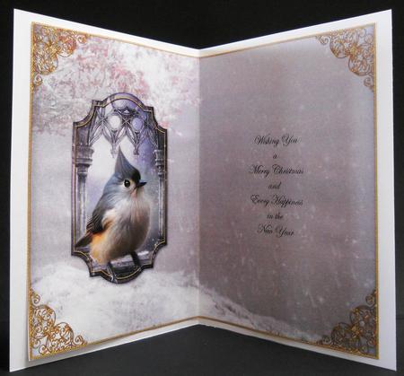 Christmas Snowfall Insert by Yvonne Middleton