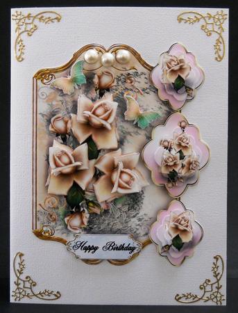 Female Birthday Card or Special Occasion by Yvonne Middleton