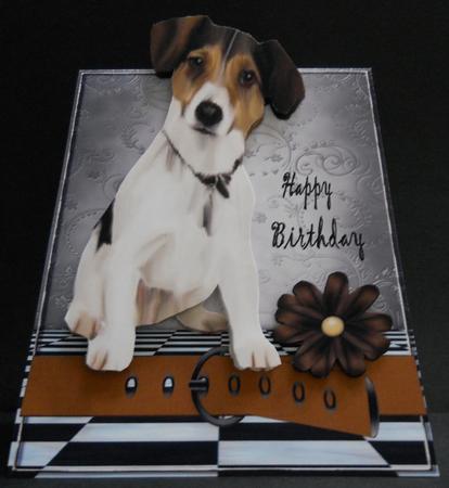 No Hole Fold Back Doggie by Yvonne Middleton