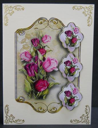 Female Birthday Card or Special Occasion by Yvonne Middleton