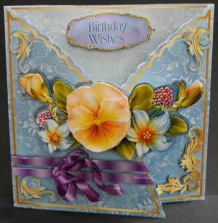 Curved Flap Gatefold Kit - Pansy by Yvonne Middleton
