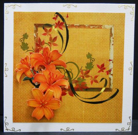 Orange Lilies by Yvonne Middleton