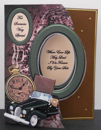 Where Ever Life May Lead - Topper, Insert & Deocupage by Yvonne Middleton