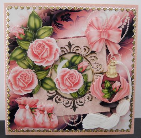 Vintage Roses & Perfume Mini Kit by Yvonne Middleton