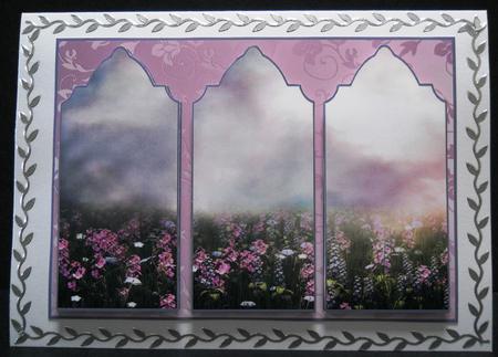 Summer Meadows Triptych by Yvonne Middleton