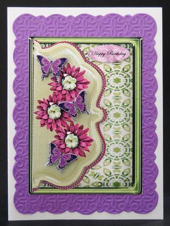 Envelop Oriental Flowers by Yvonne Middleton