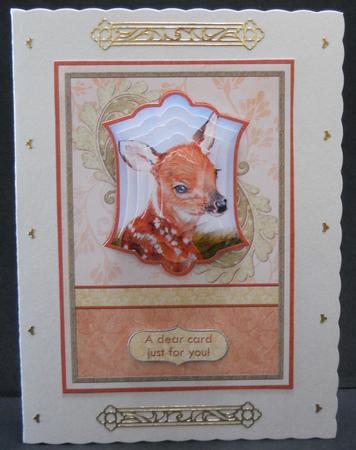 A Dear Card for You! Card Topper & Pyramage by Yvonne Middleton