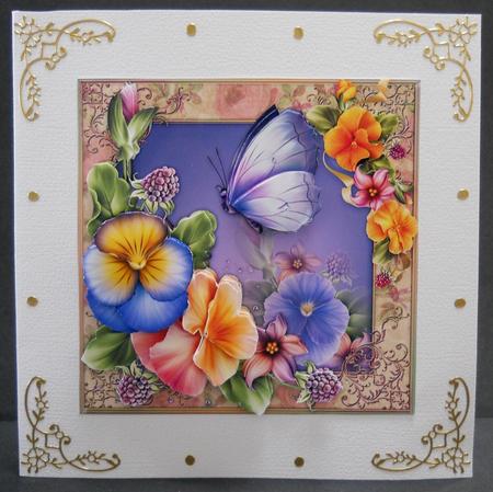 Lush Lilac Pansy by Yvonne Middleton