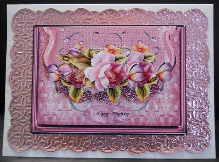 Envelop English Roses 2 by Yvonne Middleton