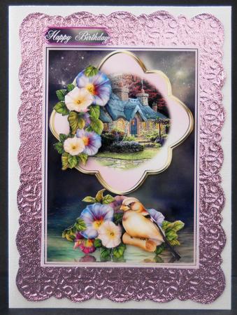 Female Birthday Card or Special Occasion by Yvonne Middleton