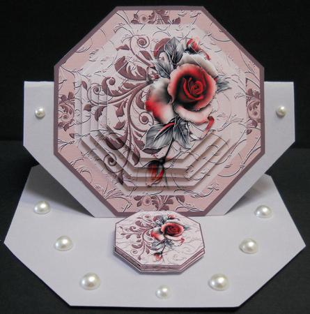 Octagonal Roses Pyramage Set 1 by Yvonne Middleton