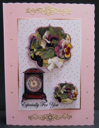Vintage Pansies by Yvonne Middleton