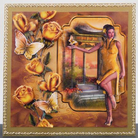 Eastern Yellow Rose Beauty Mini Kit by Yvonne Middleton