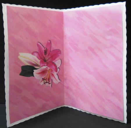Lots of Lilies with Love Insert by Yvonne Middleton