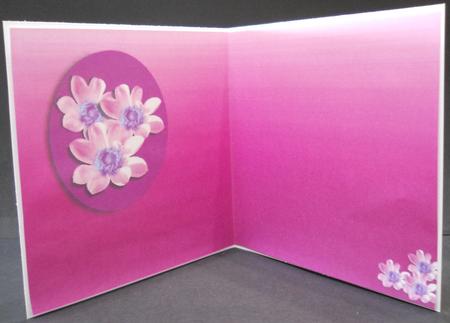 Puple Lilies Insert by Yvonne Middleton