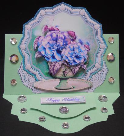 Floral Tea Cup by Yvonne Middleton
