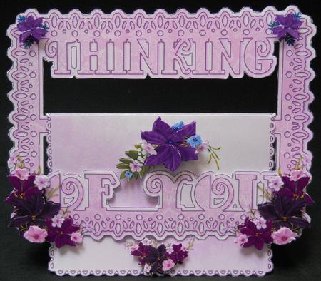Thinking of You Buckle Card Mini Kit by Yvonne Middleton